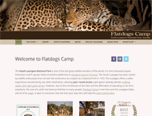 Tablet Screenshot of flatdogscamp.com